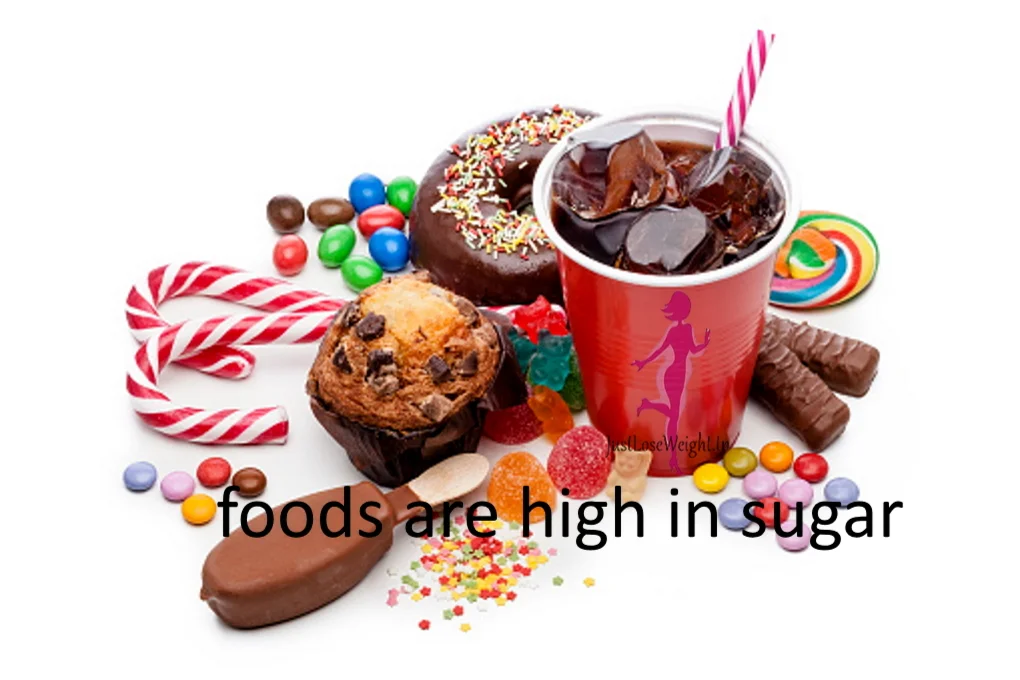 foods are high in sugar