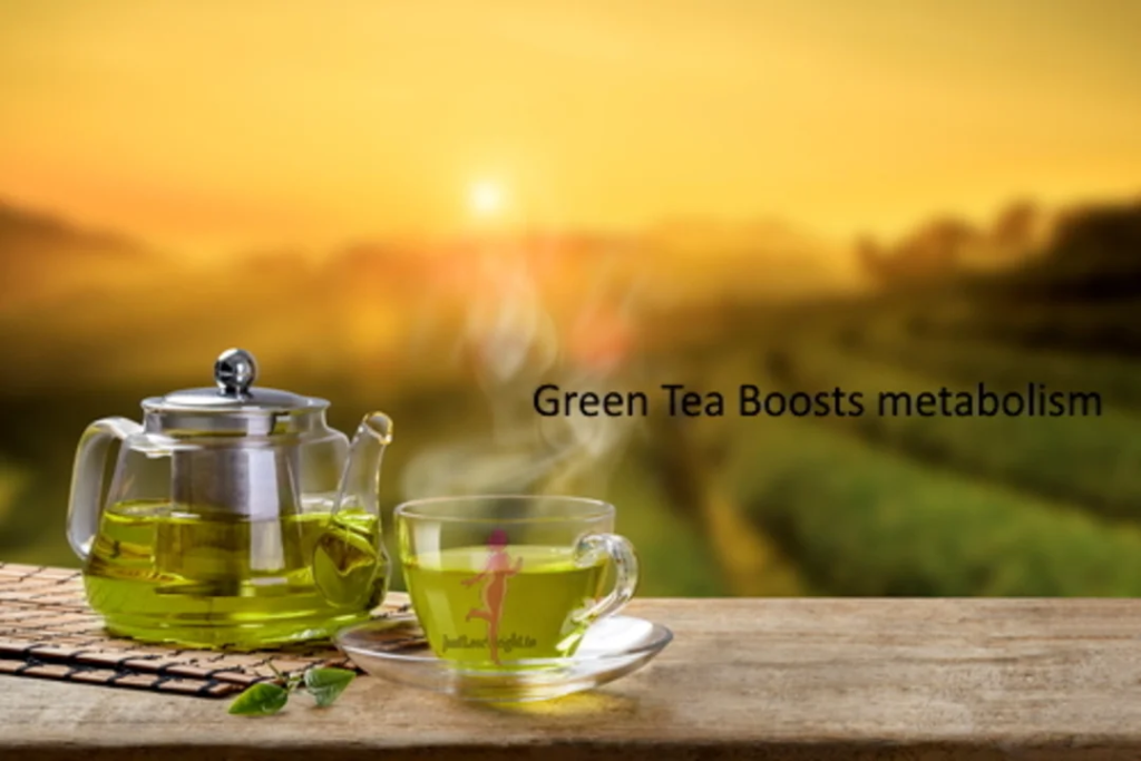 How Green Tea Helps Weight Loss : Boosts metabolism