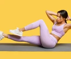 bicycle crunches to lose belly fat