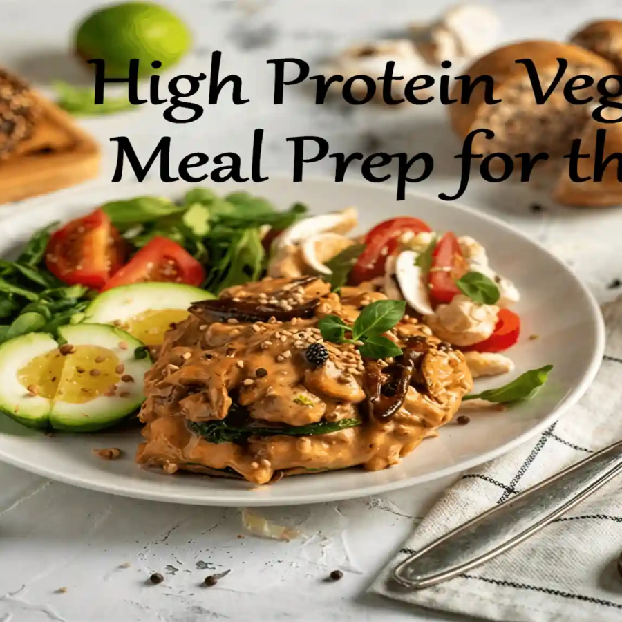 High Protein Vegetarian Meal Prep for the Week